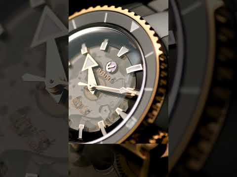 Ceramiczny zegarek automatyczny RADO Captain Cook High-Tech Ceramic