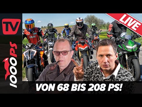 Wahnsinns Naked Bike Jahr 2021 - Wir hatten sie alle von 68 bis 208 PS!