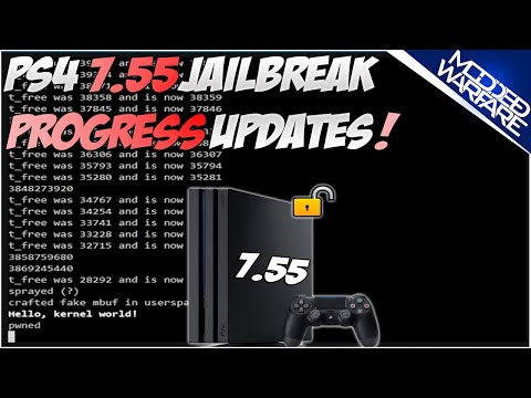PS4 7.55 Jailbreak (Progress Update)