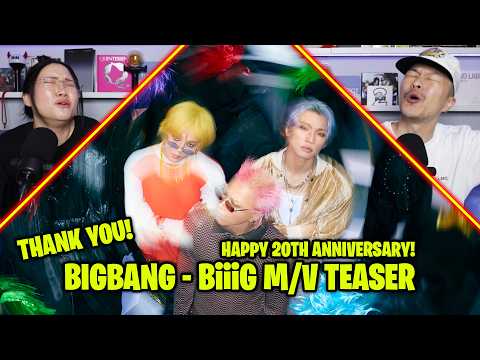 BIGBANG - 'BiiiG' M/V TEASER + BIGBANG 20TH ANNIVERSARY | REACTION!