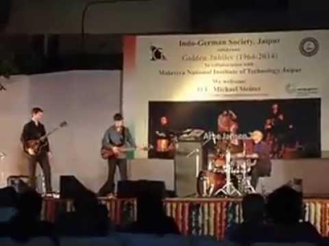 Arne jansen trio from GERMANY  at mnit jaipur