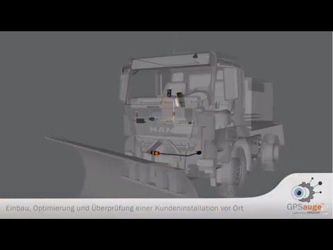 GPSoverIP Einbau Tutorial – Einbau in einen MAN TGS 360 mit Winterdienst-Aufbau von AEBI Schmidt