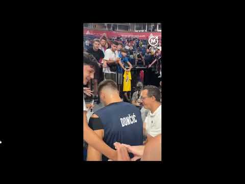 Obsesion around Luka Doncic in Belgrade before Serbia  Slovenia friendly match. How would you react?