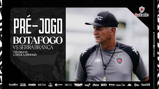 Técnico Lisca fala sobre projeção para o jogo Botafogo X Serra Branca