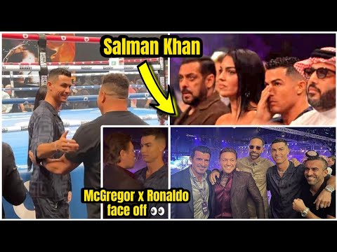 Ronaldo meets Salman Khan, Conor McGregor, Ronaldo Nazario | Tyson Fury vs Francis Ngannou fight