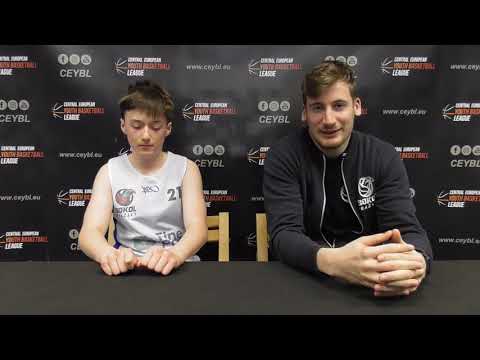 CEYBL U13 - Press conference, 2.4. 2022, Sokol Pražský - WKK Wroclaw