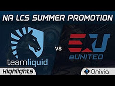 TL vs EUN Highlights Game 4 NA LCS Summer Promotion 2017 Team Liquid vs eUnited