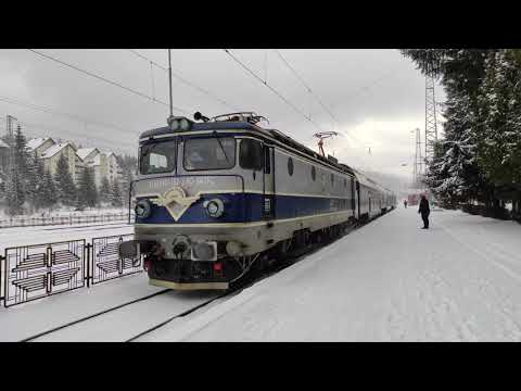 Tren R3003 Bucuresti Basarab - Brasov pleaca din Predeal cu 40-0392-3  - 15.01.2021