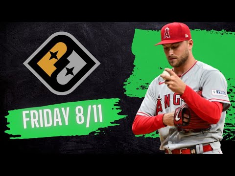 MLB PrizePicks Plays from MadnessDFS 8/11