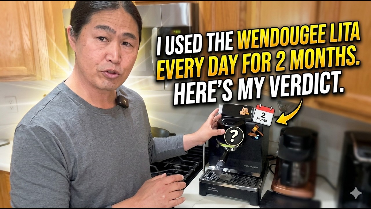 I Used The Wendougee Lita Espresso Machine Every Day For 2 Months. Here’s My Verdict.