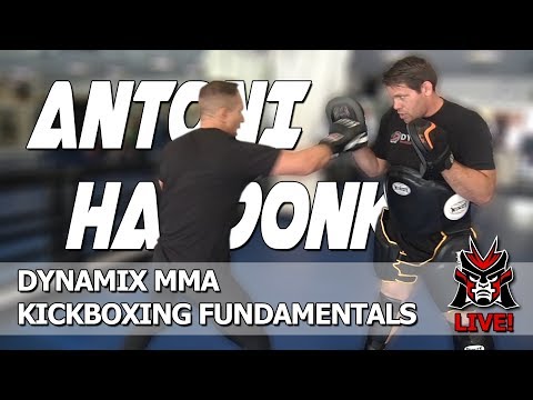 Dynamix MMA: Antoni Hardonk’s Kickboxing Fundamentals Class (LIVE!)