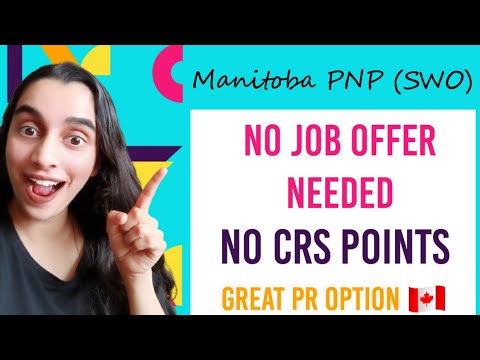 Manitoba Skilled Worker Overseas Pathway | Canada PR Program | NO Job Offer Needed | NO CRS 🇨🇦