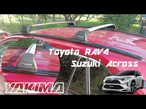 Yakima / Whispbar / Prorack roof rack installation Toyota RAV4