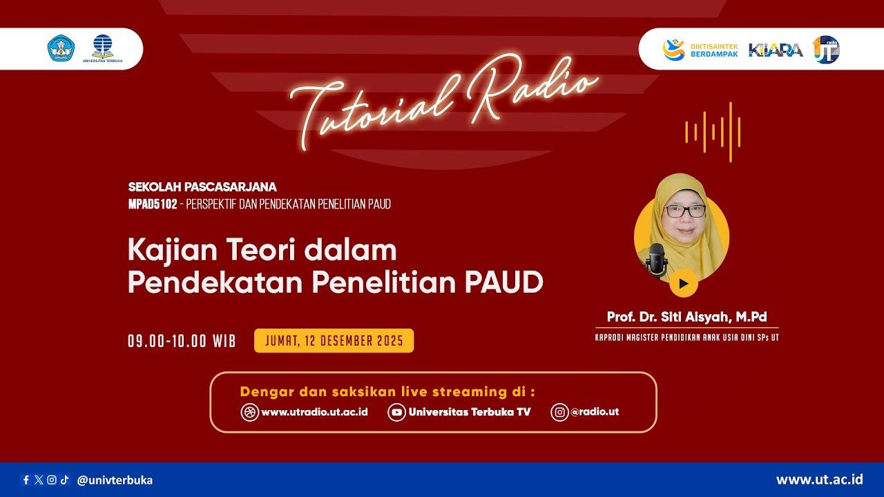 Kajian Teori dalam Pendekatan Penelitian PAUD - MPAD5102 Perspektif dan Pendekatan Penelitian PAUD
