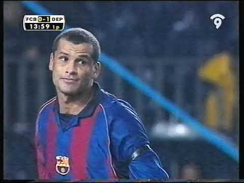 Barcelona 3 Deportivo de La Coruña 2 Temporada 2001 - 2002
