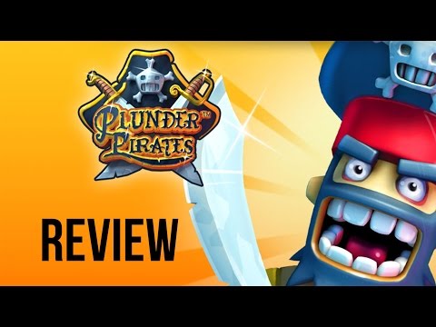 iPhone and iPad Game Plunder Pirates Review and Gameplay
