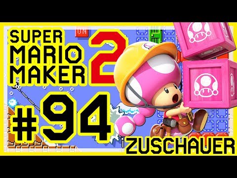 SUPER MARIO MAKER 2 # 94 👷 Zuschauerlevel: BlueRichie, Ruffyboyy, BratwurstB, IgaBros, Shadow_Martin