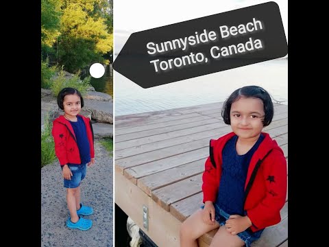 A Walk through Sunnyside Beach Toronto, Canada| Sunnyside Beach, Toronto, Ontario,CA| Wajiha's Vlog