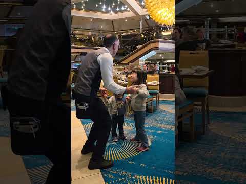 Thumbnail for Carnival Sunshine. Day 1. first meal in MDR.