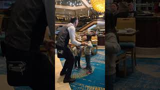 Carnival Sunshine. Day 1. first meal in MDR.