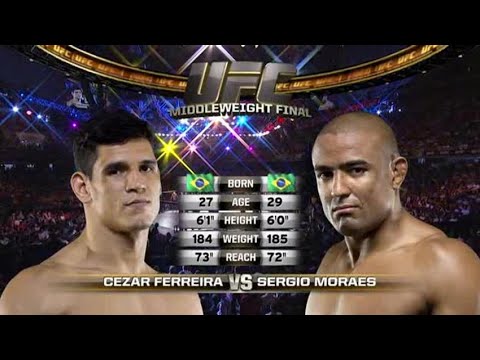 Cezar Ferreira vs Sergio Moraes full fight