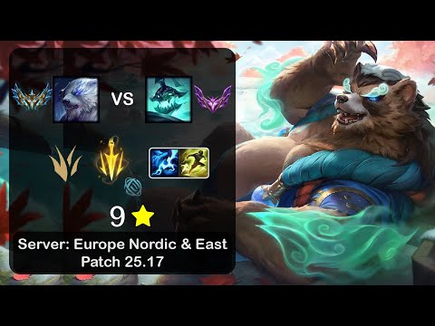Volibear Jungle vs Hecarim - EUNE Challenger - Patch 25.17