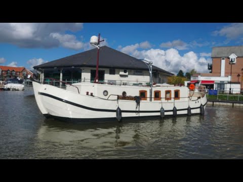 Tjalk 11 Dutch Barge Walkthrough - Ex Celebrity Boat - £109,950