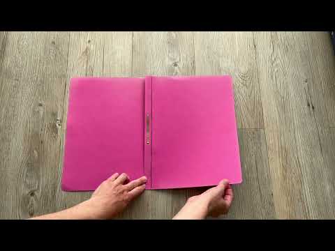 Hefter falten oben auf