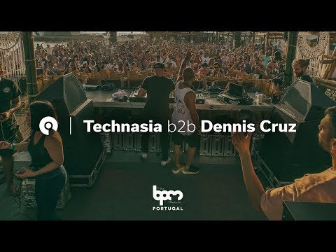 Technasia b2b Dennis Cruz @ The BPM Festival Portugal 2018 (BE-AT.TV)