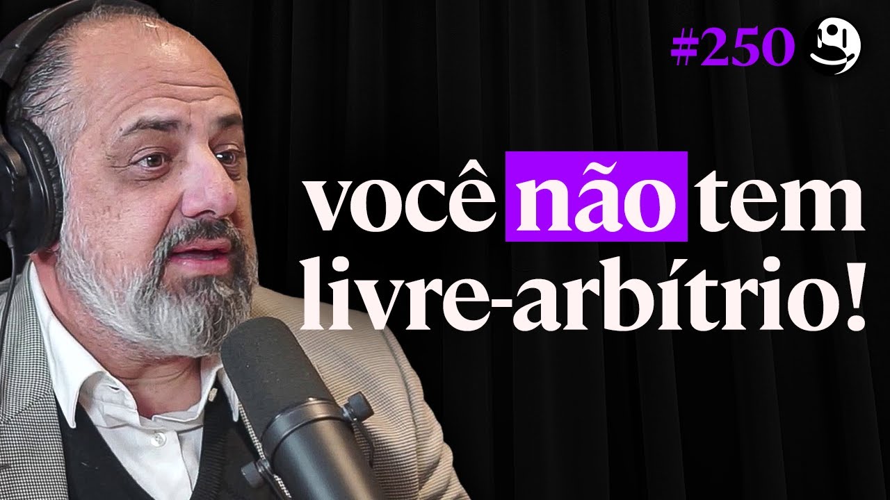 Neurocientista: Suas Ações Não Estão No Seu Controle! - Dr. Carlos Sherman | Lutz Podcast #250