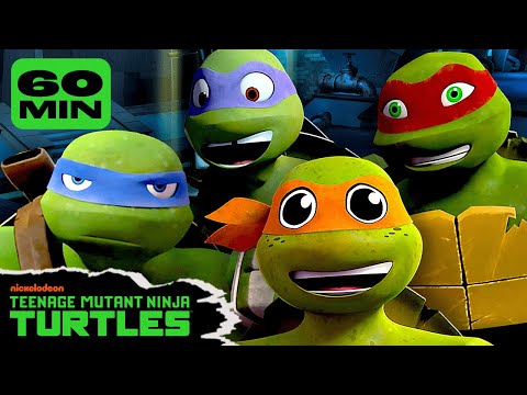 FUNNIEST Moments from Teenage Mutant Ninja Turtles! 😆 | 60 Minute Compilation | TMNT