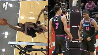 Bam Adebayo DUNKS on His Own Teammate Kel’el Ware 😬