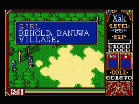 Xak II - Rising of the Red Moon Ja MSX2 Disc Gameplay video Snapshot