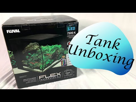 UNBOXING the Fluval Flex 9 Gallon Freshwater Kit