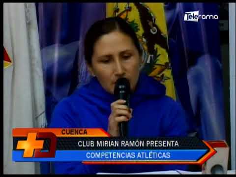 Club Mirian Ramón presenta competencias atléticas