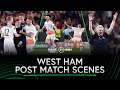 Full Time Scenes As West Ham Win The UEFA Conference League UP THE IRONS