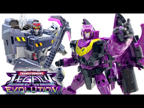 Transformers LEGACY Evolution RISE OF TYRANNY 2-Pack MINER MEGATRON & SENATOR RATBAT Review