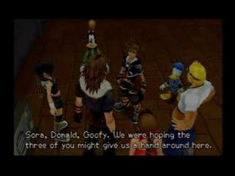 Kingdom Hearts cut scene 113
