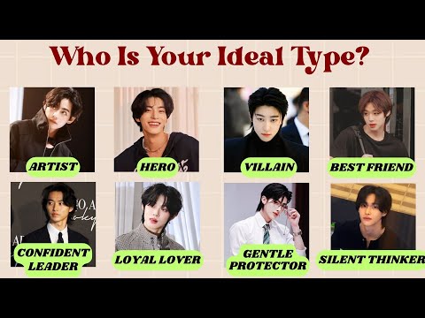 Who Is Your Ideal Type? 💘 | Love Personality Quiz Game | @quizgalaxtopia​
