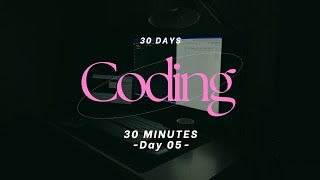 Download the video "Study With Me & Code | 30 Days JavaScript Challenge | Day 05"
