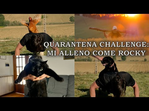 Quarantena Challenge: Mi alleno come Rocky