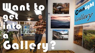 Learn how to GET INTO A GALLERY