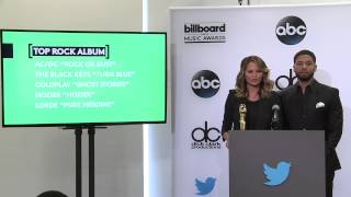 Chrissy Teigen Announces Top Rock Album Finalists - BBMA Nominations 2015