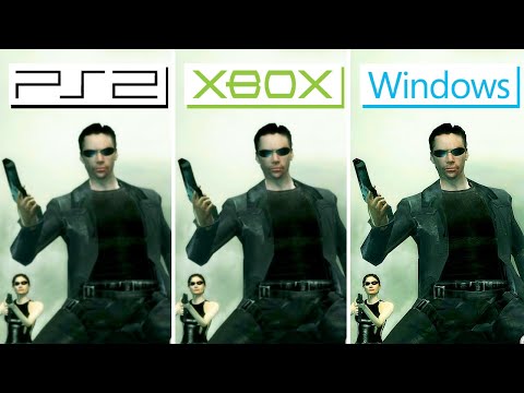 The Matrix Path of Neo (2005) PS2 vs XBOX vs PC (Which One is Better?)