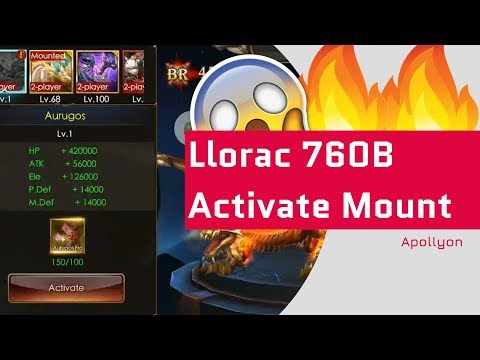 Llorac 760B 🔥 - Activating Gold Mount - Queen Of Lod -Legacy Of Discord