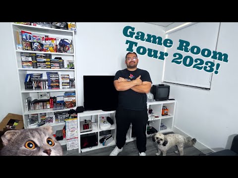 My Game Room Tour 2023!
