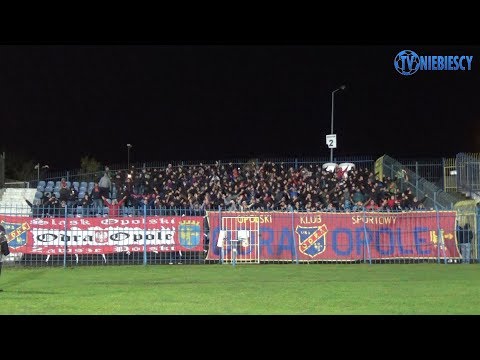 Kibice Odry Opole w Chorzowie (29.10.2017 r.)