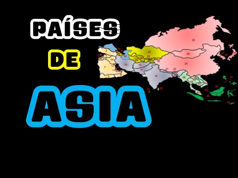 PAÍSES DE ASIA