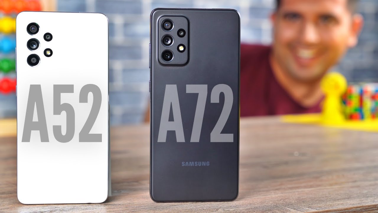Samsung Galaxy A52 vs Galaxy A72 Full Comparison