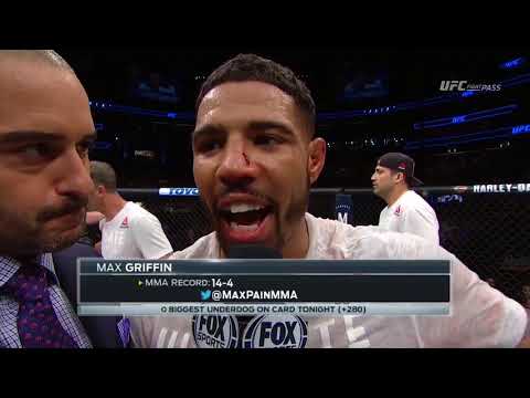 Max Griffin A Free Agent, Wants To Stay With UFC